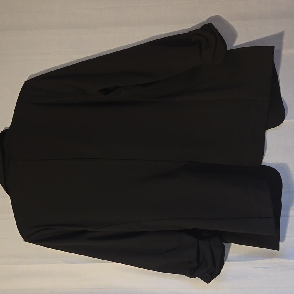 Womens Nine West Black Ponte Blazer Sz Large Petite NWT - Picture 5 of 7